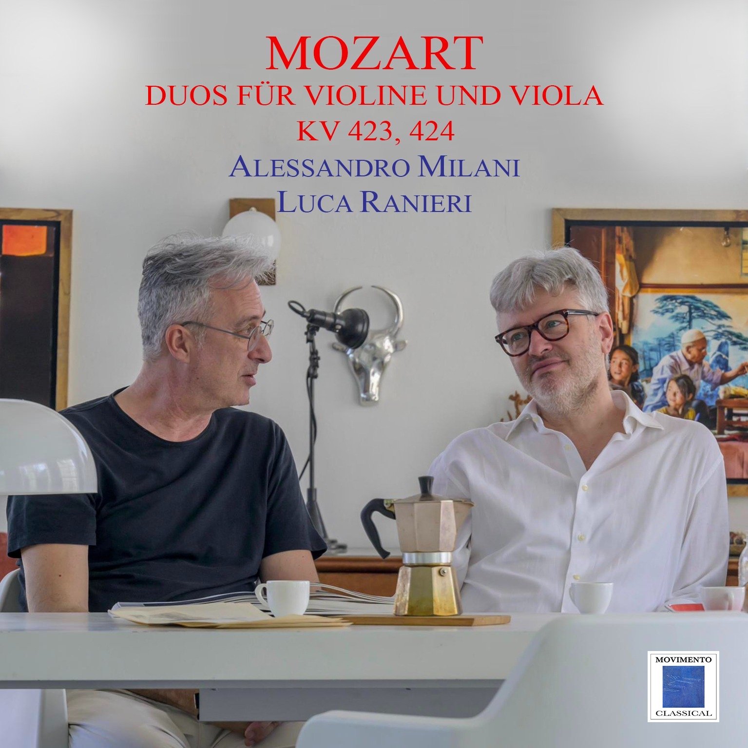 Duos für violin and violin und viola KV.423, 424